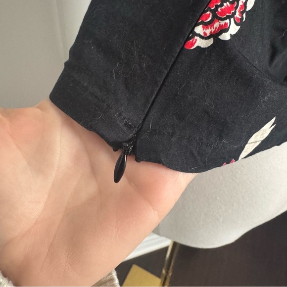 Y2k vintage Floral Halter Neck Top tie up tropical beach goth 10 - Picture 6 of 6